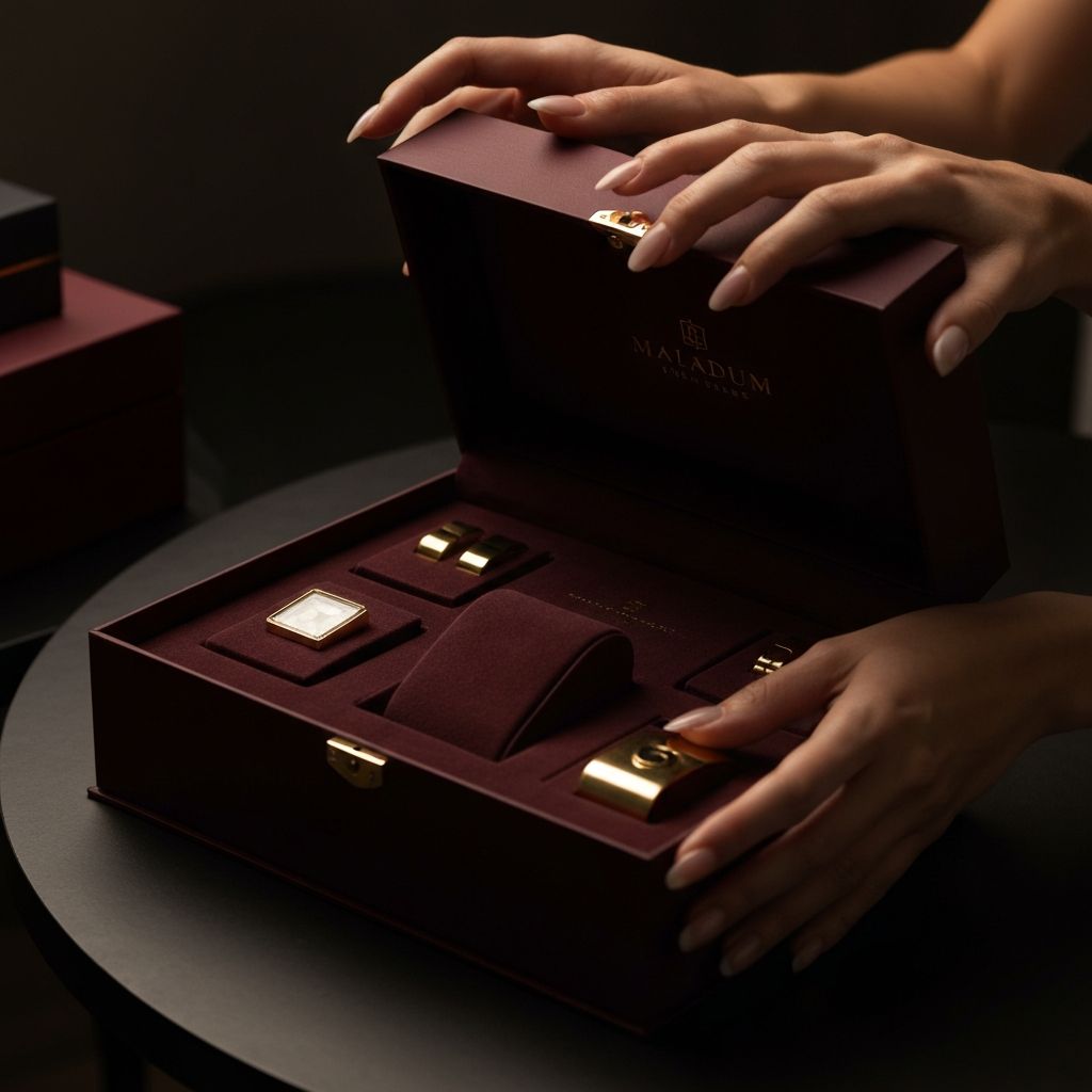 Luxury curated gift box